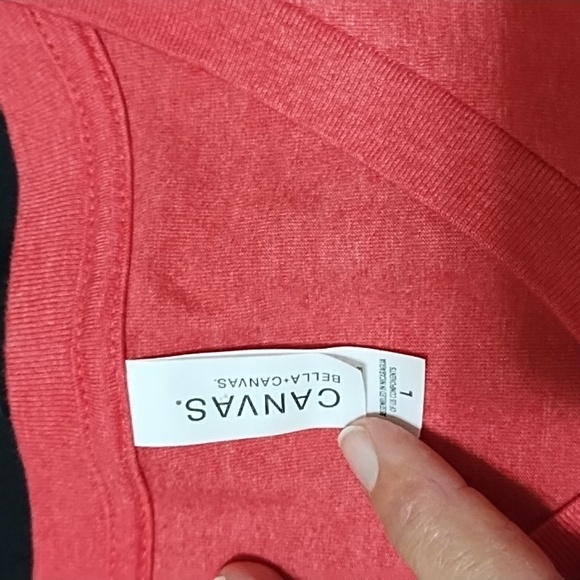 Merry and Bright Bella Canvas holiday tee Sz L - Picture 2 of 4